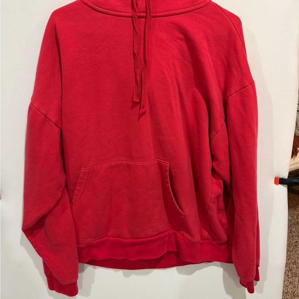 Aeropostale Vibrant Red Cowl Neck Sweater